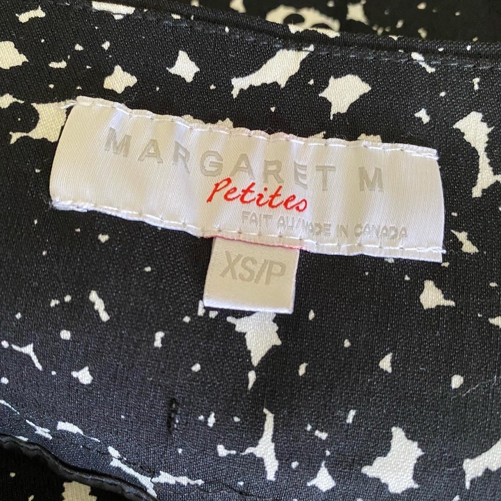 Margaret black/white mini skirt size XS - Picture 3 of 6